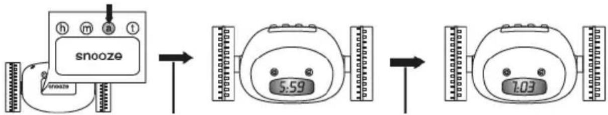 BASICXL BXLRC10 - Alarm clock set: - 1