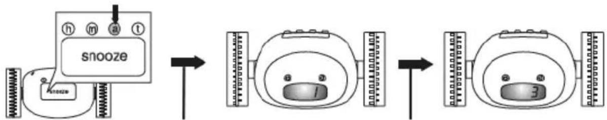 BASICXL BXLRC10 - Torkkuajastimen asettaminen: - 1