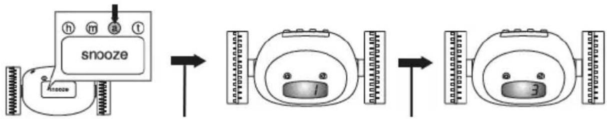 BASICXL BXLRC10 - Snooze time set: - 1