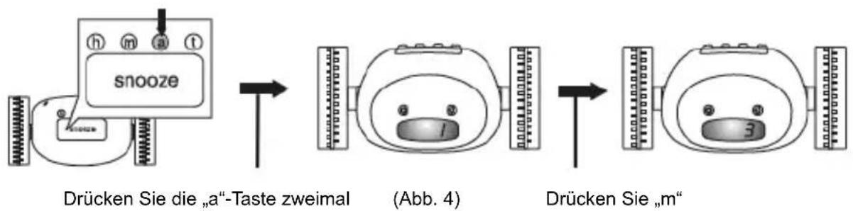 BASICXL BXLRC10 - Einstellen der Schlummerfunktion: - 1