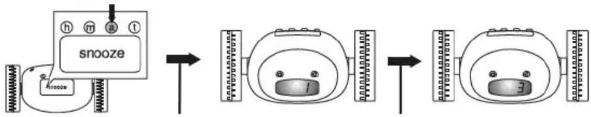 BASICXL BXLRC10 - Impostare lo snooze (sonnellino): - 1