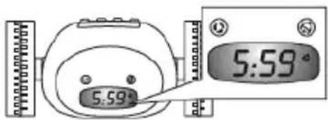 BASICXL BXLRC10 - Herätyskellon asettaminen: - 1