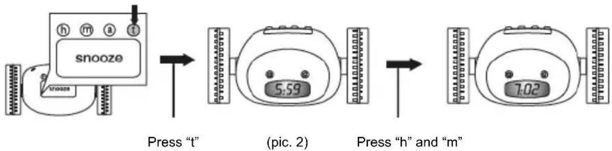 BASICXL BXLRC10 - Set time: - 1