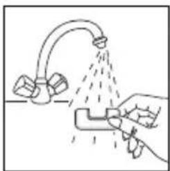 ROWENTA Access Fresh Air Vision EP8975 - Shake the epilator head vigorously and dry it with a towel before fitting it to the epilator again. - 2