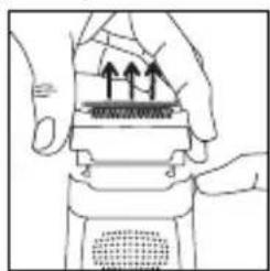 ROWENTA EP7970 - B-With the shaver head (mod. EP7970/EP8975): - 3