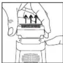 ROWENTA Access Fresh Air EP7910 - B-With the shaver head (mod. EP7970/EP8975): - 3