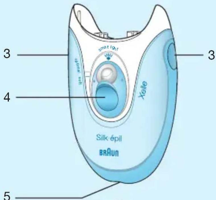 BRAUN Silkepil Xelle 5170 - 3