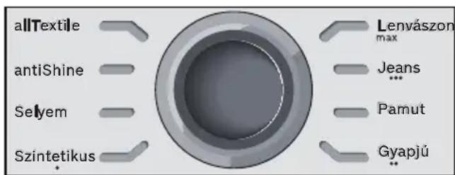 SIEMENS Slider TS47 TS4731100 - Programkivalasztás - 1
