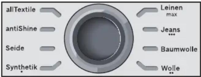 SIEMENS Slider TS47 TS4731100 - Programmwahl - 1