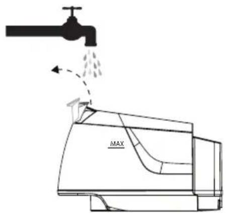 BEKO SGA 7126P - Reumlerea rezervorului de apă - 6