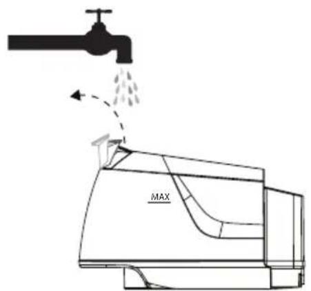 BEKO SGA 7126P - Wassertank auffüllen - 6