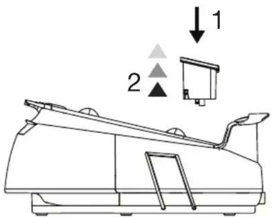BEKO SGA 7126P - Replacing the lime collecting cartridge - 4