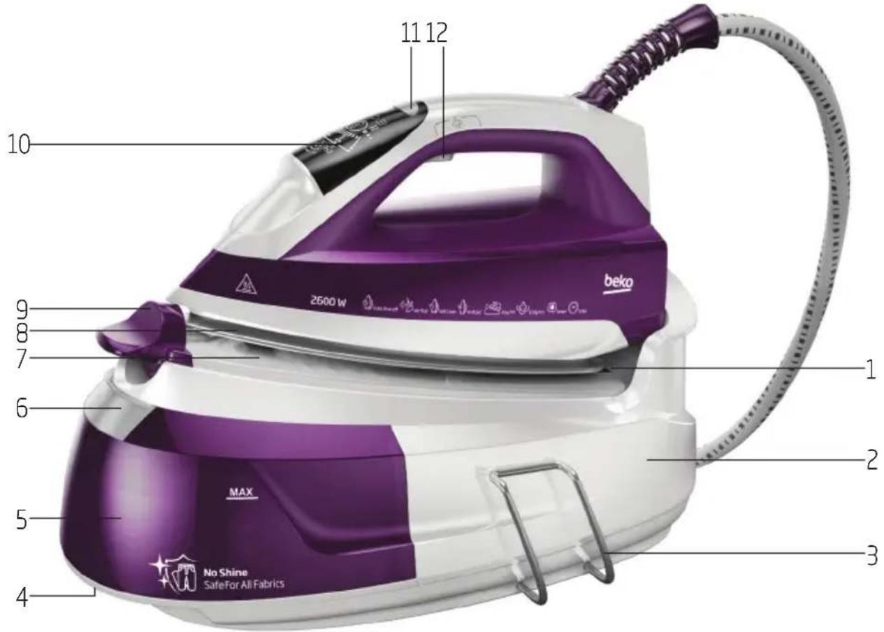 BEKO SGA 7126P - Vue d'ensemble - 1