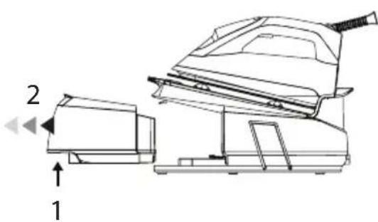BEKO SGA 7126P - Wassertank auffüllen - 5