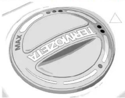 TERMOZETA Milordino - CHOICE OF THE IRON TEMPERATURE - 1