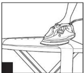 HAMILTON BEACH Fullsize 14978 - How to Dry Iron - 4