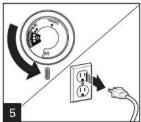 HAMILTON BEACH Fullsize 14978 - How to Dry Iron - 5