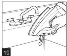 HAMILTON BEACH Chrome 14955 - How to Steam Iron (cont.) - 4
