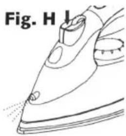 Soba DB22 - Pulverização (Fig. H) - 1