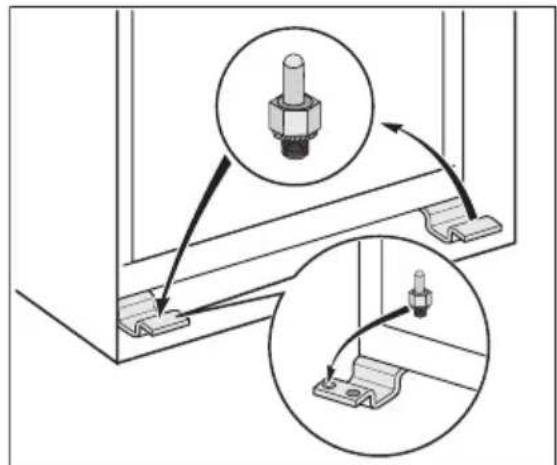 AEG-ELECTROLUX Arctis 86050 GI - Omkeerbaarheid van de deur - 2