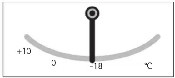 AEG-ELECTROLUX Arctis 86050 GI - Temperature indicator - 1