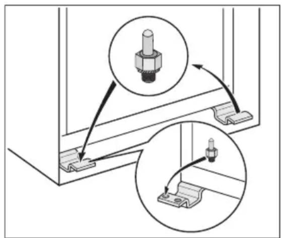 AEG-ELECTROLUX Arctis 86050 GI - Wechsel des Turanschlags - 2