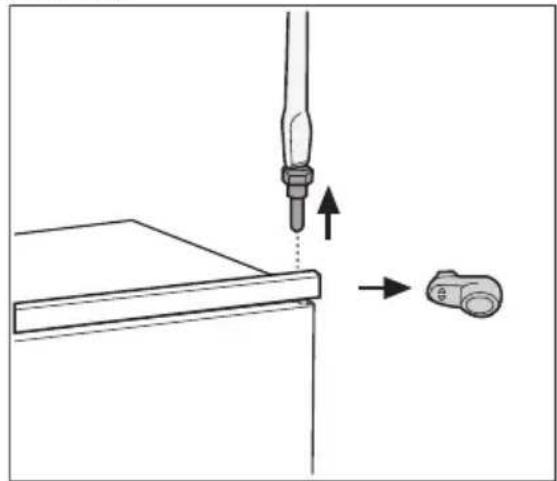 AEG-ELECTROLUX Arctis 86050 GI - Omkeerbaarheid van de deur - 1