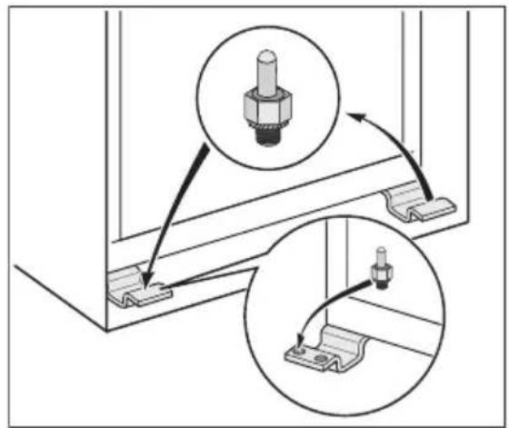 AEG-ELECTROLUX Arctis 86050 GI - Door reversibility - 2