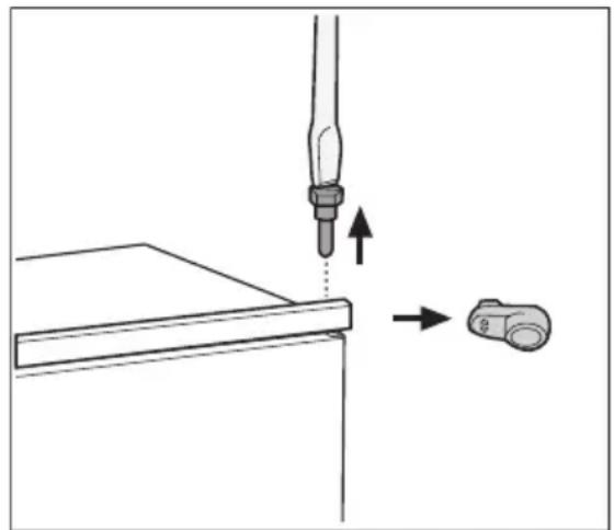 AEG-ELECTROLUX Arctis 86050 GI - Wechsel des Turanschlags - 1