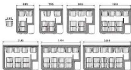 AEG-ELECTROLUX Arctis 80190 GT - Paniers de stockage - 2