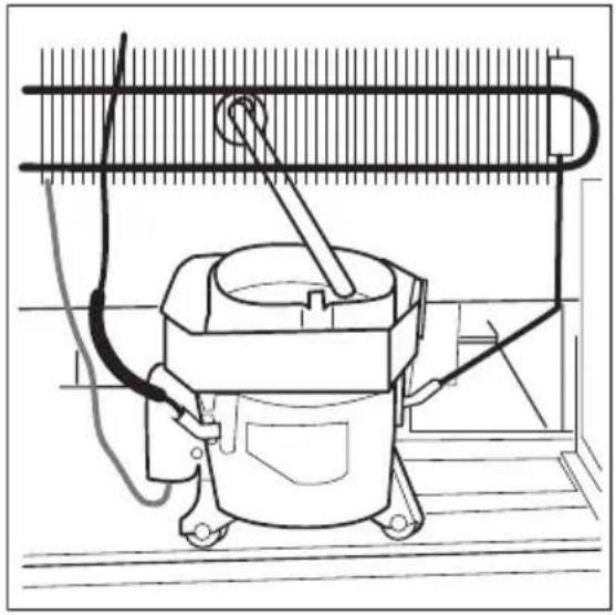 AEG-ELECTROLUX Arctis 75270 GA3 - Cleaning the evaporator - 1