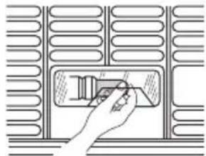 AEG-ELECTROLUX Arctis 80380 GT - Changing the light bulb - 1