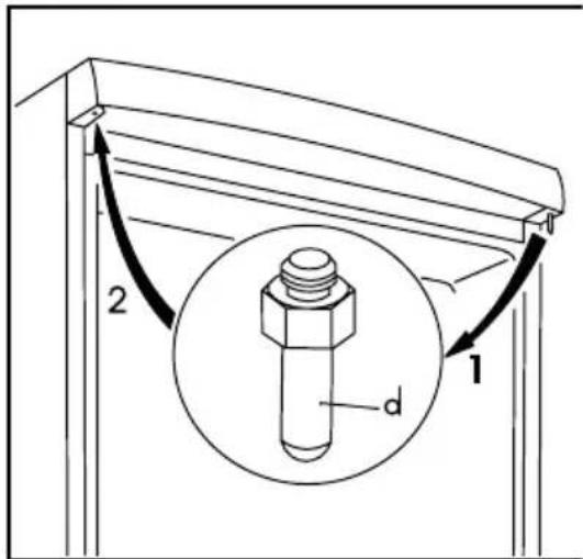 AEG-ELECTROLUX Arctis 70258 GS - Deurgrepen monteren - 1