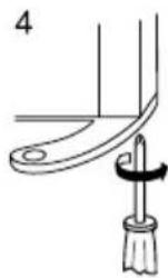 AEG-ELECTROLUX Arctis 70258 GS - Deurgrepen monteren - 5