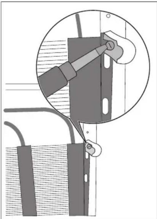 AEG-ELECTROLUX Arctis 65240 GA - Afstandsstukken achechterkant - 1