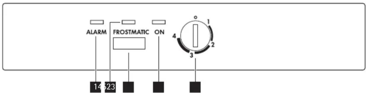 AEG-ELECTROLUX Arctis 65240 GA - Bandeau de commande - 1