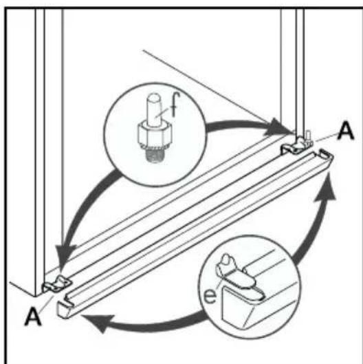 AEG-ELECTROLUX Arctis 60250 GS - Changement du (:é d'ouverture - 2