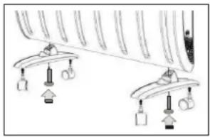 AKO WW 101 E - Монтаж ножек - 1