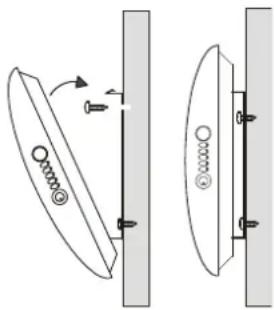 AKO WW 101 E - Montage des pieds - 2