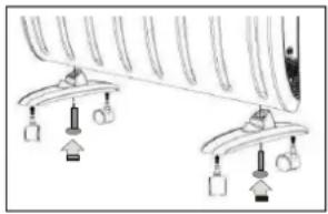 AKO WW 101 E - Montage des pieds - 1