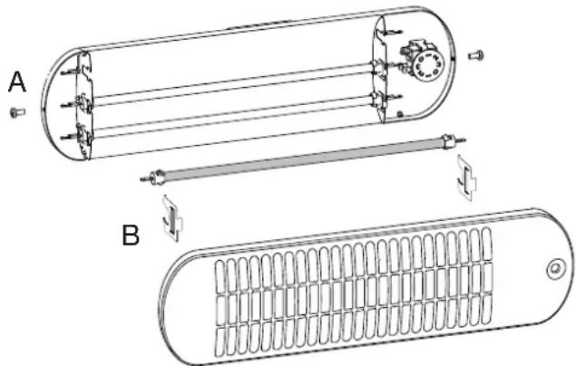 AKO BS 1201 - Remplacement des éléments de chauffage - 1
