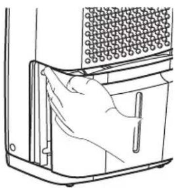 ELECTROLUX EXD25DN3W - Aδειαμα του κάδου: - 3