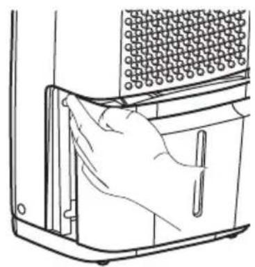 ELECTROLUX EXD25DN3W - RETIRAR A ÁGUA RECOLHIDA - 3