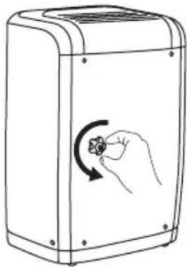 ELECTROLUX EXD25DN3W - REMOVING COLLECTED WATER - 9