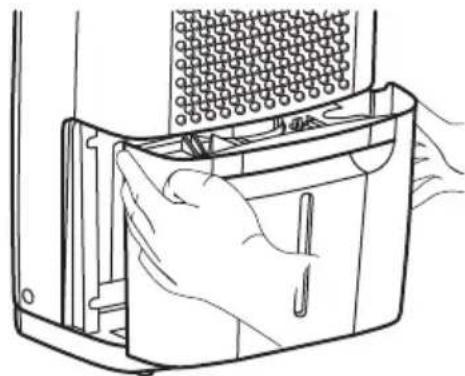 ELECTROLUX EXD25DN3W - REMOVING COLLECTED WATER - 5