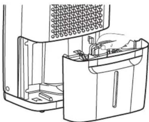 ELECTROLUX EXD25DN3W - DESCARGA DEL AGUA RECOGIDA - 6
