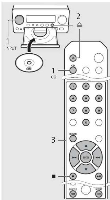 YAMAHA CRXN560D - Listening to CD - 1