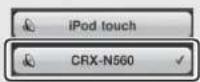 YAMAHA CRXN560D - iTunes weergeven - 3