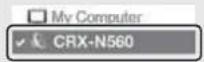 YAMAHA CRXN560D - Playing iTunes - 2