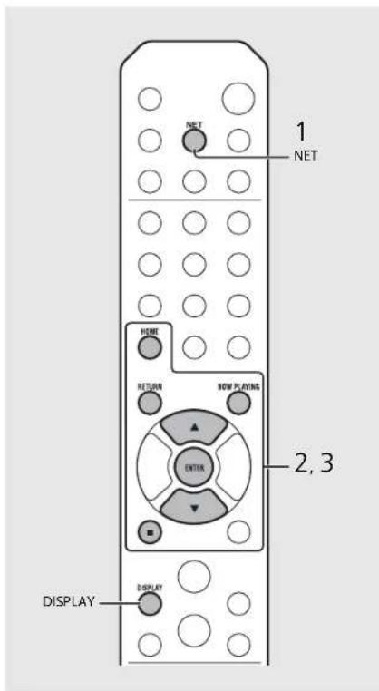 YAMAHA CRXN560D - Listening to Internet radio - 2